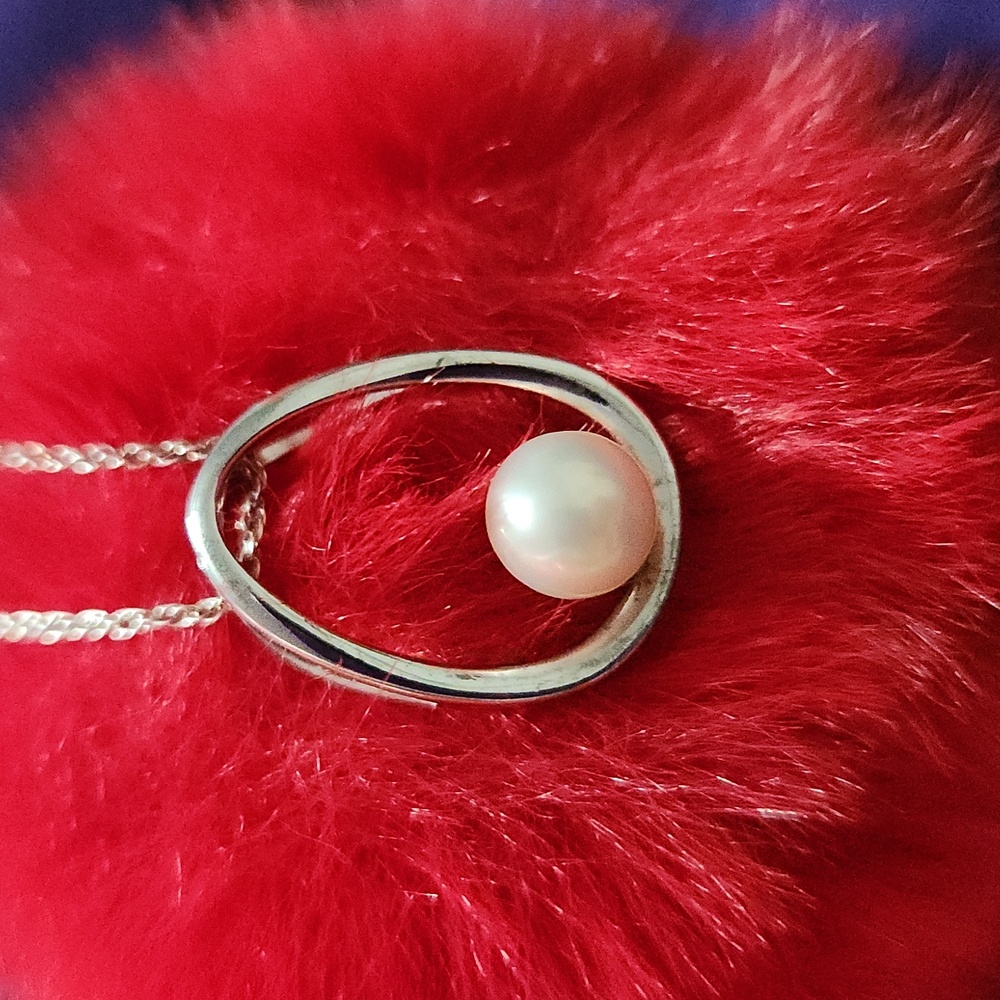 🦪 Vantel Pearls Sterling Silver Necklace